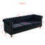 Canapé Chesterfield en velours 84,65 po-659091819