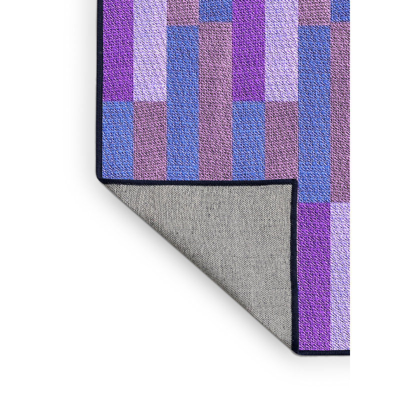 Geometric Indoor Rug, Rectangle 2' x 4'