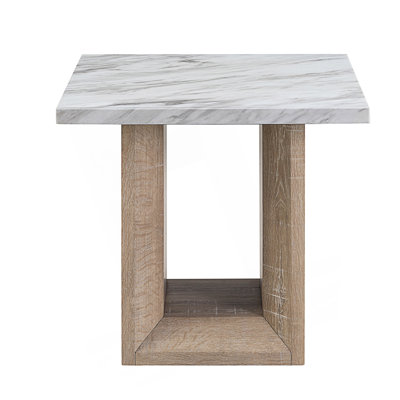 Table de bout avec base piédestal