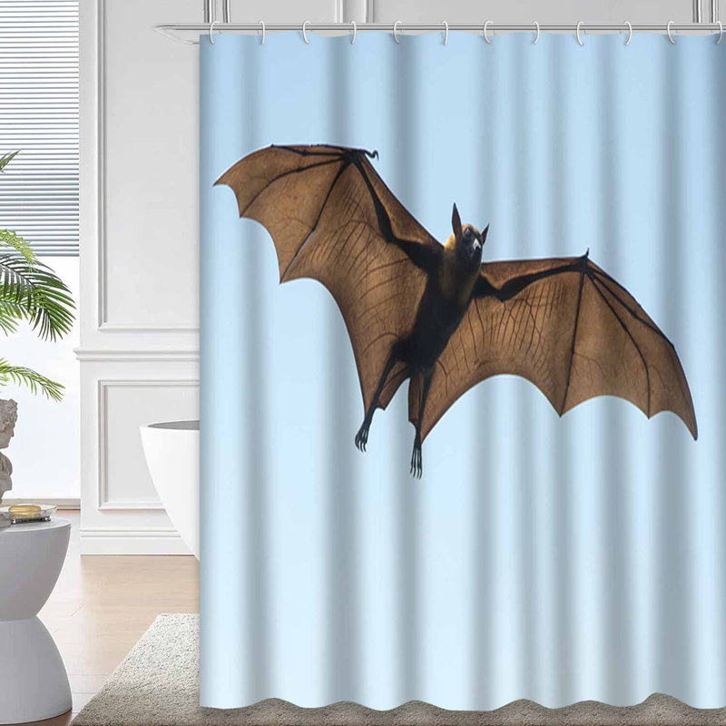 Rideau de douche Flying Blue Sky, L 72 po x l 72 po