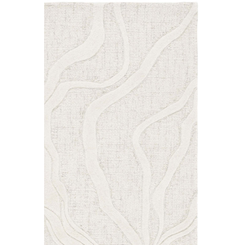 Mauricus 852 Area Rug In Grey / Ivory, Rectangle 6' x 9'