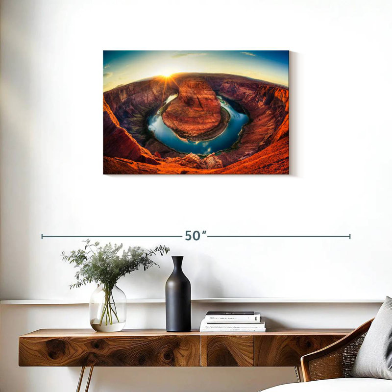 Paysage d'Alvord Glen Canyon, H 20 po x l 30 po