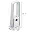 Ventilateur multifonctionnel sans lame 35 "avec télécommande