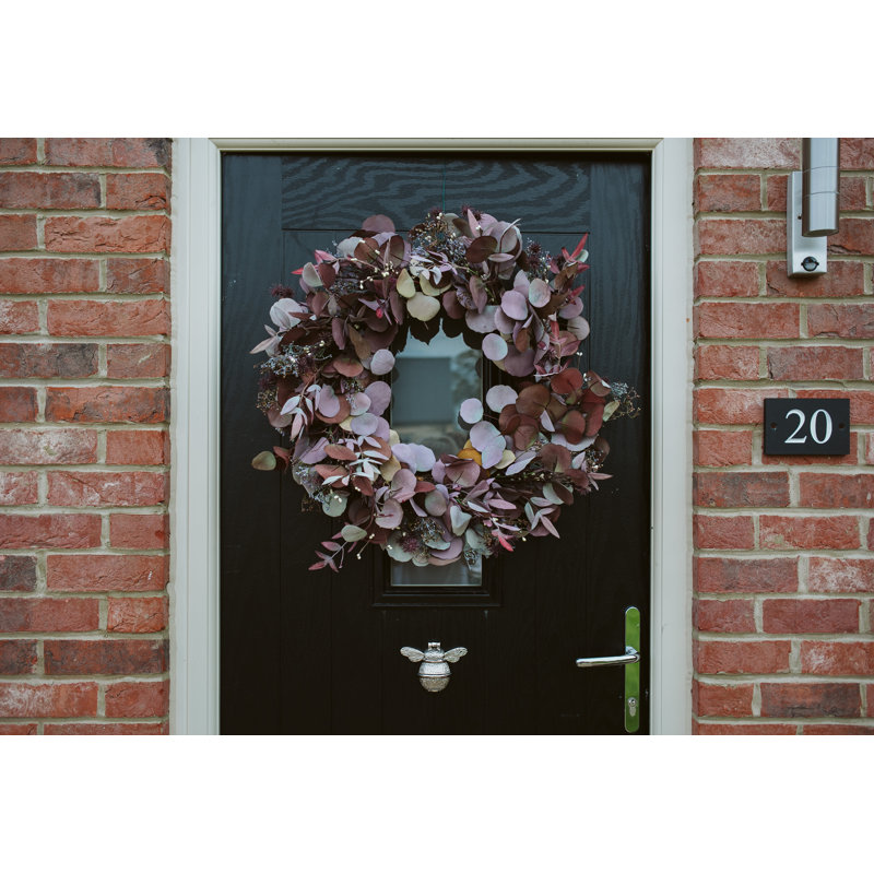 Faux Eucalyptus Polyester 60cm Wreath