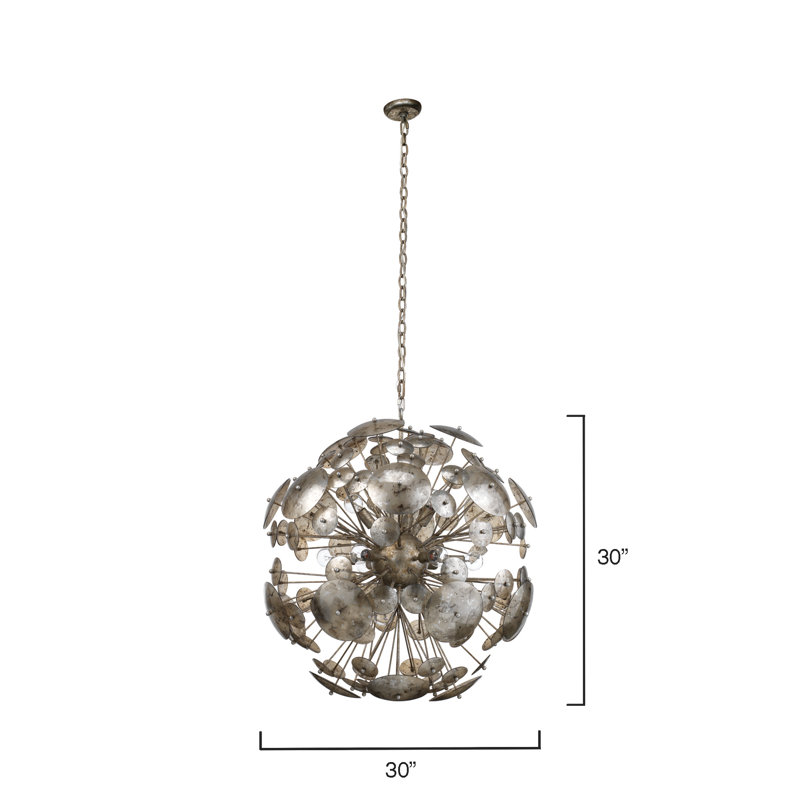 Lustre sphérique Spoutnik 12 lumières Inbar