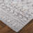 Cainsville Geometric Machine Woven Ivory/Material DetailsGray Area Rug-1749729348