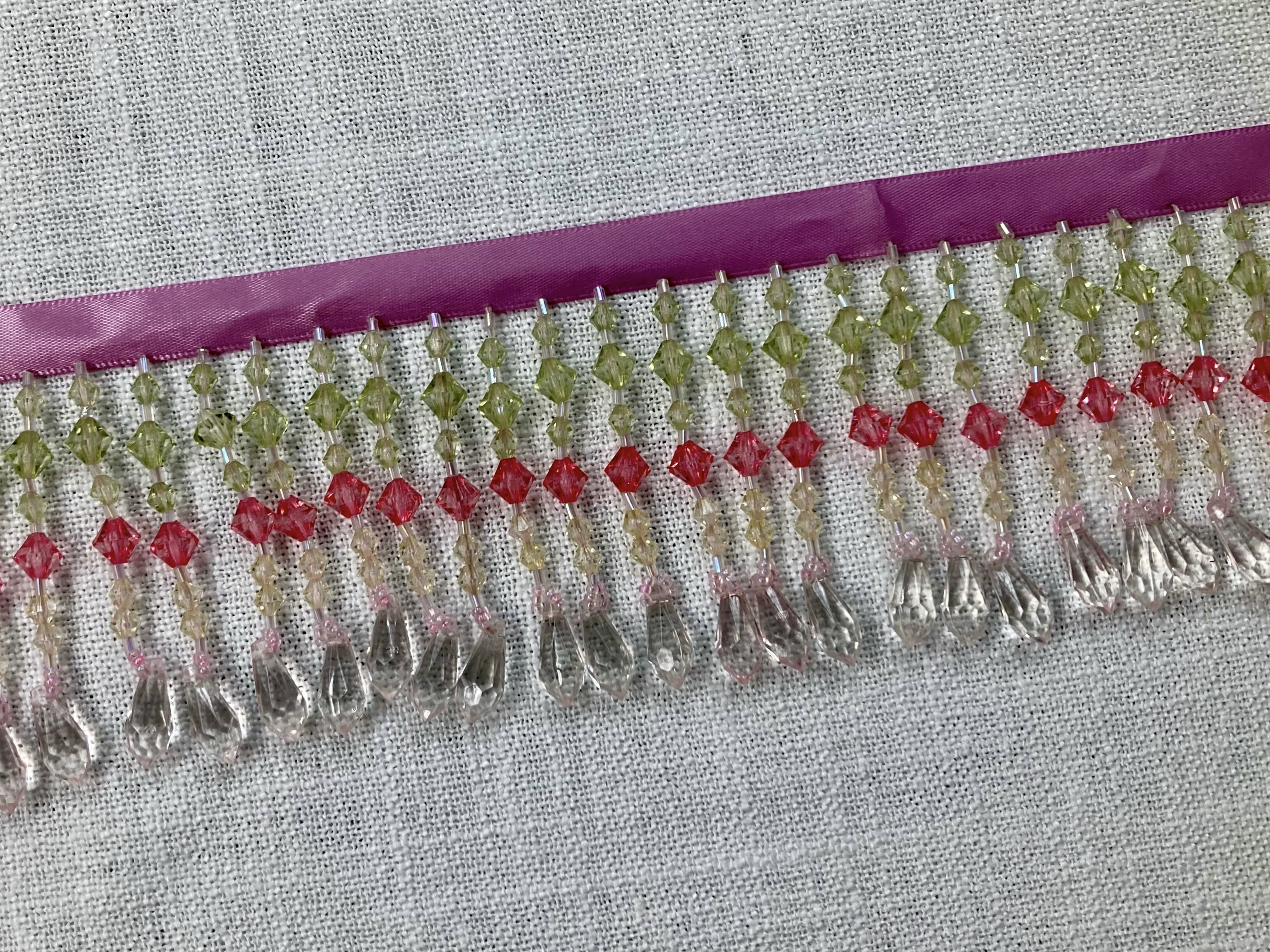 Rose Lace & Braid – Fabric and Fringe