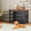 Caisse pour chien robuste et robuste avec 2 portes doubles-1242805727-1267822604
