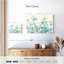 Bleu jardin translucide Avery-108952943