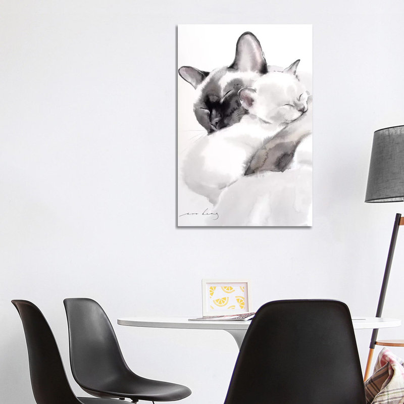 Togetherness II 1 Piece Wrapped Canvas Wall Art, 101.6 cm H x 66.04 cm W x 3.175 cm D