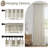 Dennan Linen Curtain Rod Pocket Back Tab,Linen Semi Sheer Curtains for Bedroom-435366116-426090683