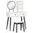 Daphie Vanity Set with Stool