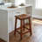 Mayis Solid Wood Counter Stool
