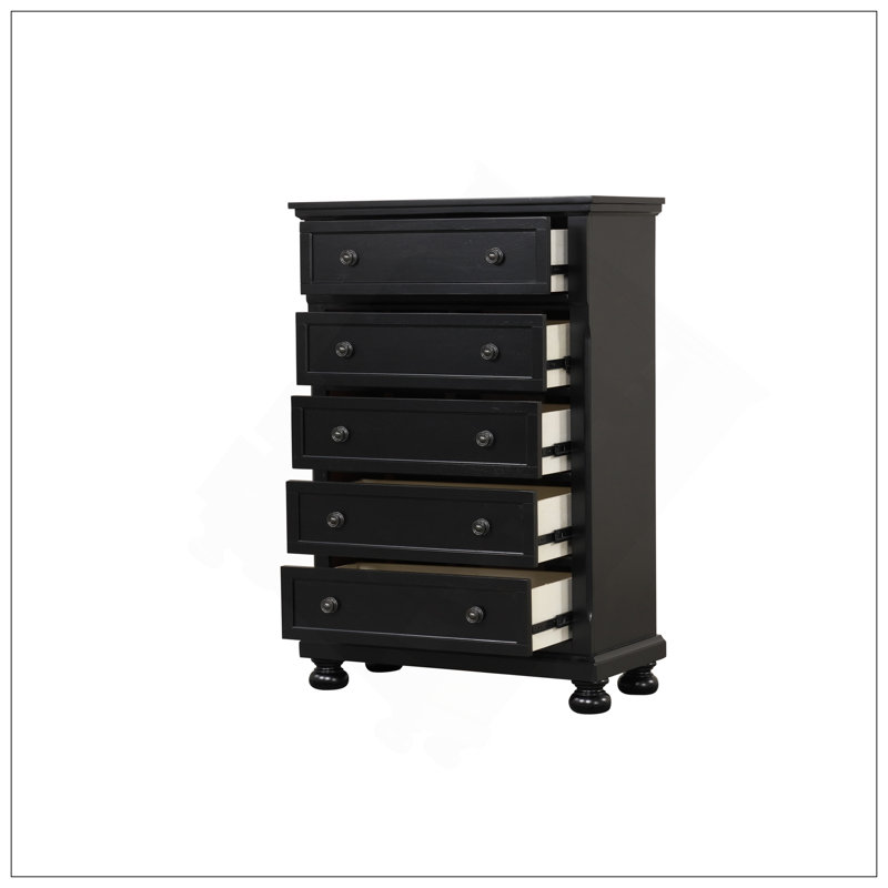 Commode Meade G8925-CH, noire, Noir