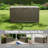 100 Gallon Resin Deck Box With Lockable And Waterproof-123107419