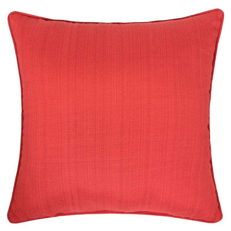  Square Pillow Cover & Insert, Red