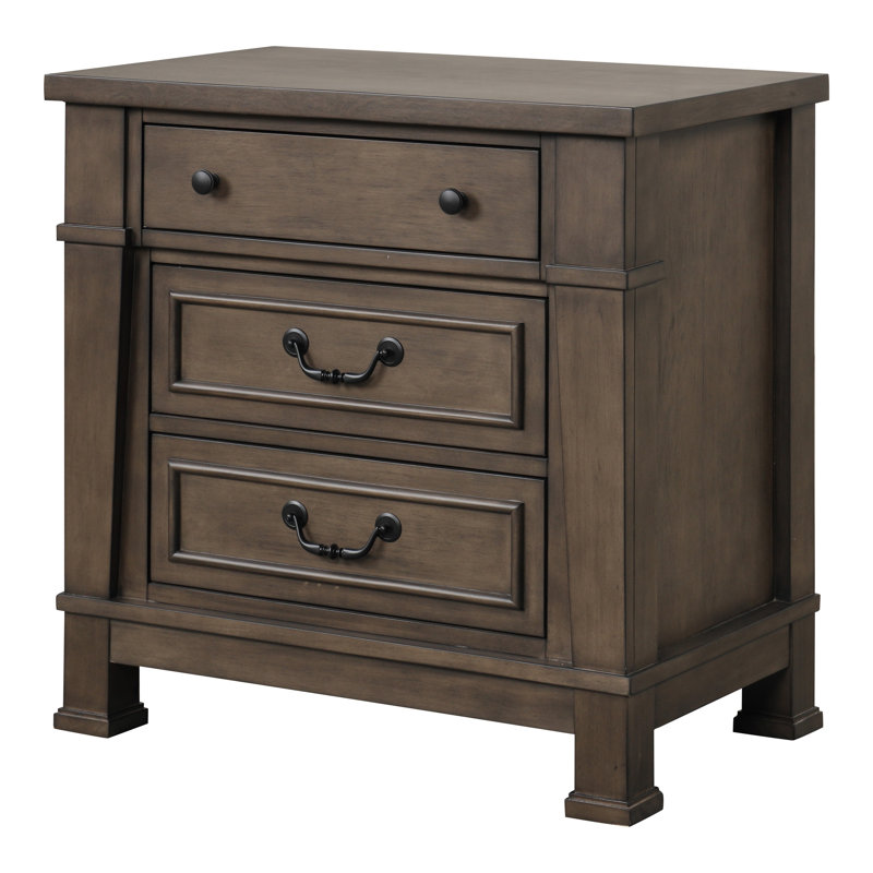 Espada 3-Drawer Nightstand