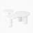 Easy Assembly Nesting Coffee Table With Round Small Side Table, Set Of 2-702732118