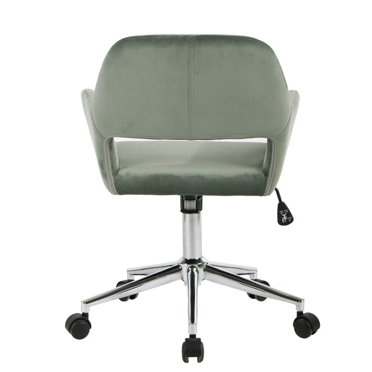 Adan Task Chair Etta Avenue Upholstery Color: Tan