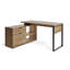 Armoire en métal avec armoire de rangement en forme de L 59,05 "Draylen-1749695242