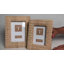 Criss Cross Weave Set Of 2 Photo Frame