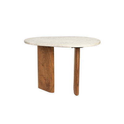 Tanda Marble End Table