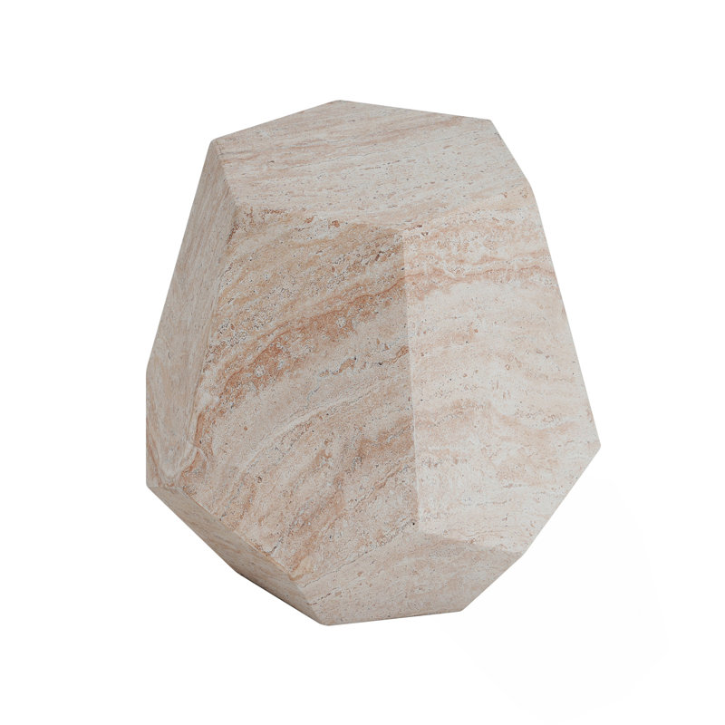 Outdoor/Indoor Lightweight Concrete Side Table
