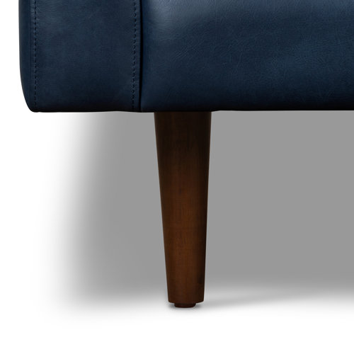 Foundstone™ Leopold Leather Club Chair & Reviews | Wayfair