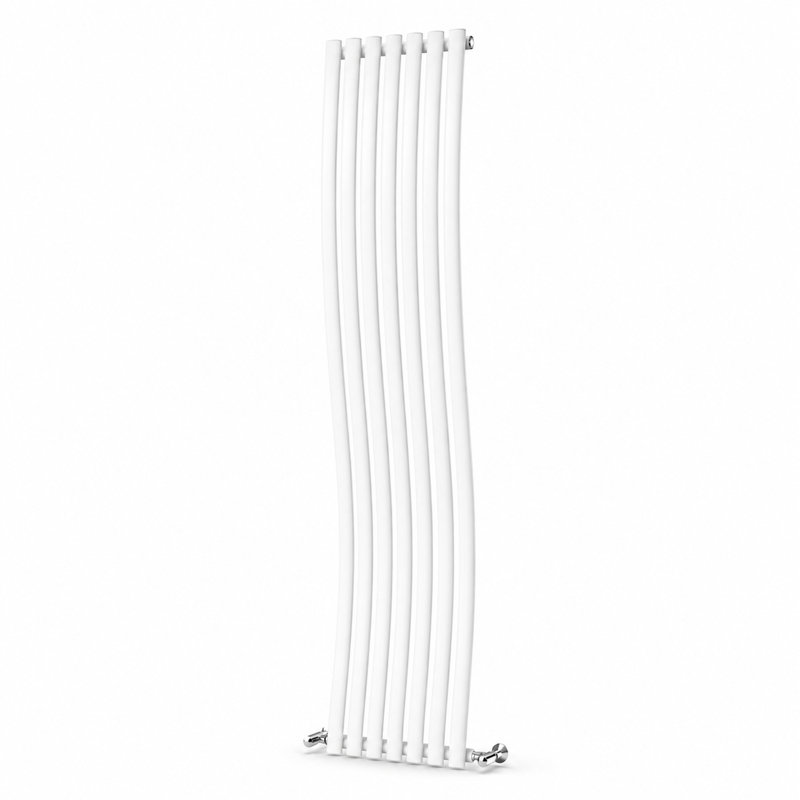 Vertical Designer Radiator, White