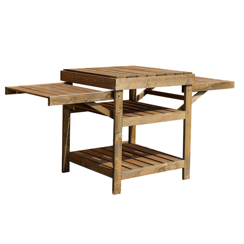 Mercia Pressure Treated Pizza Oven/BBQ Table