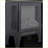 Electric Fireplace Stove, 17-Inch Freestanding with 3D Flame &amp; Two-Speed Heat | Freestanding | Antique Black