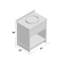 Ensemble de meuble-lavabo simple 31 po Zimmerman-2030285155-2030285165