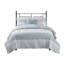 Ensemble de courtepointe 4 pièces avec coussin décoratif King / Cal King-119744201-119744202