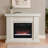 44.5"W Electric Fireplace & Mantel Package-1898120637