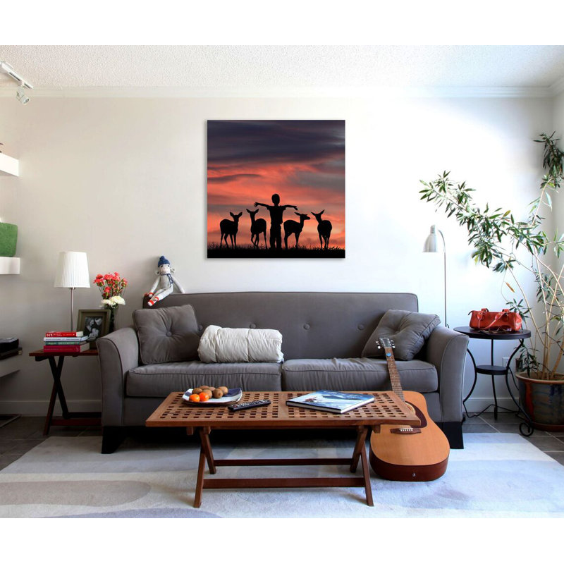 Look What I Found by Dominic Liam - Wrapped Canvas Print, 30cm H x 30cm W x 4cm D