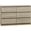 138 cm W Chest of 6 Drawers-1616078855