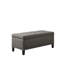 Banc de rangement capitonné à fermeture douce-924770825