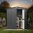 167 Cu.Ft Large Capacity Outdoor Storage Shed - 6.5x4.1ft Galvanized Steel Tool Shed with Lockable Double Doors & Vented Roof