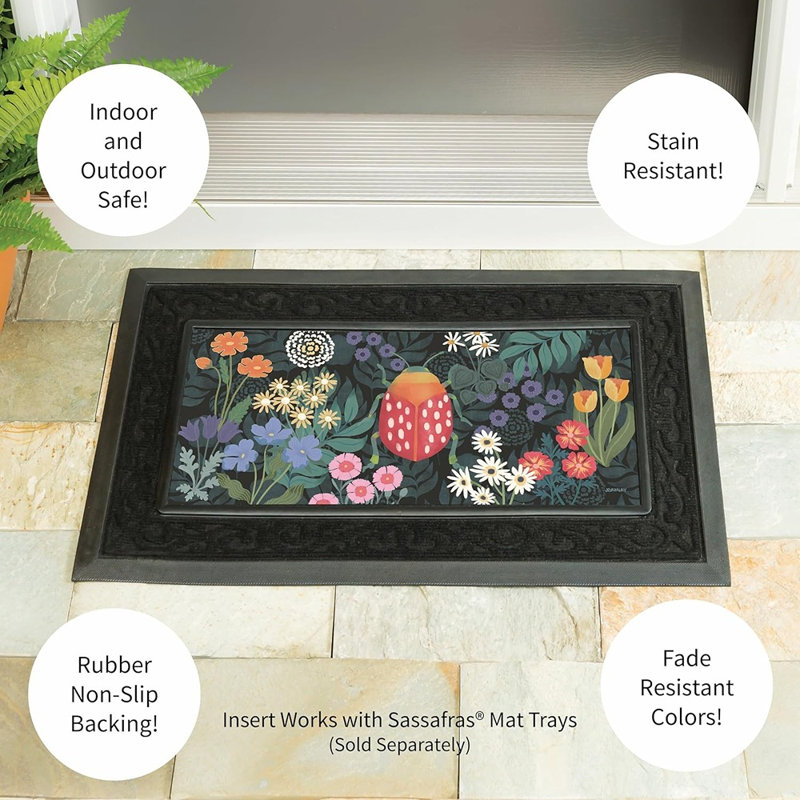 Tapis d'entrée / d'extérieur Spring Sassafras