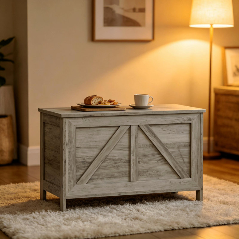 Banc de rangement pour salon