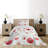 Poppy Farmhouse / Country Polyester Floral Coverlet