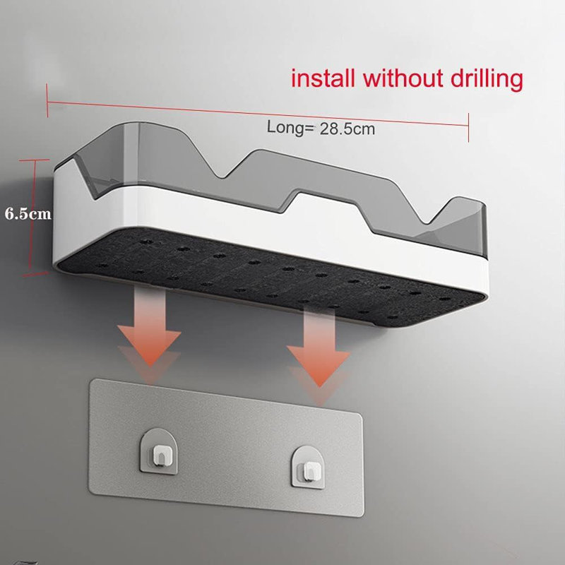 Plastic / Acrylic Bathroom Shelves
