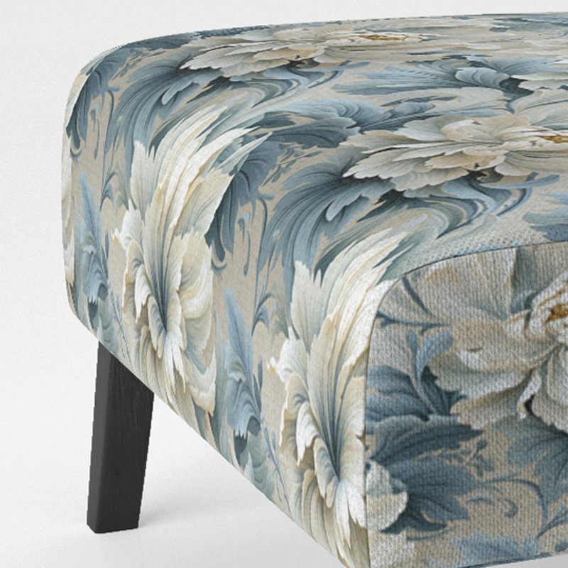Fauteuil de chambre Petal Symphony Blue Damask Harmony I