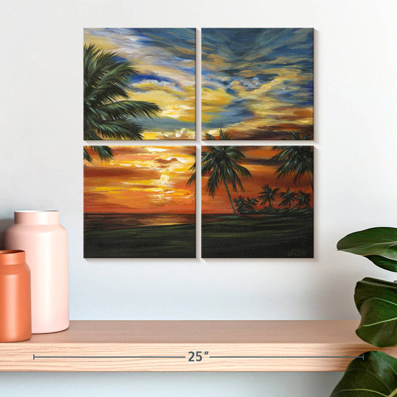 Gillard, superbe coucher de soleil tropical II