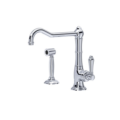 Cinquanta™ Extended Spout Kitchen Faucet with Side Spray
