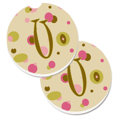 Sous-verre Initiale Monogram