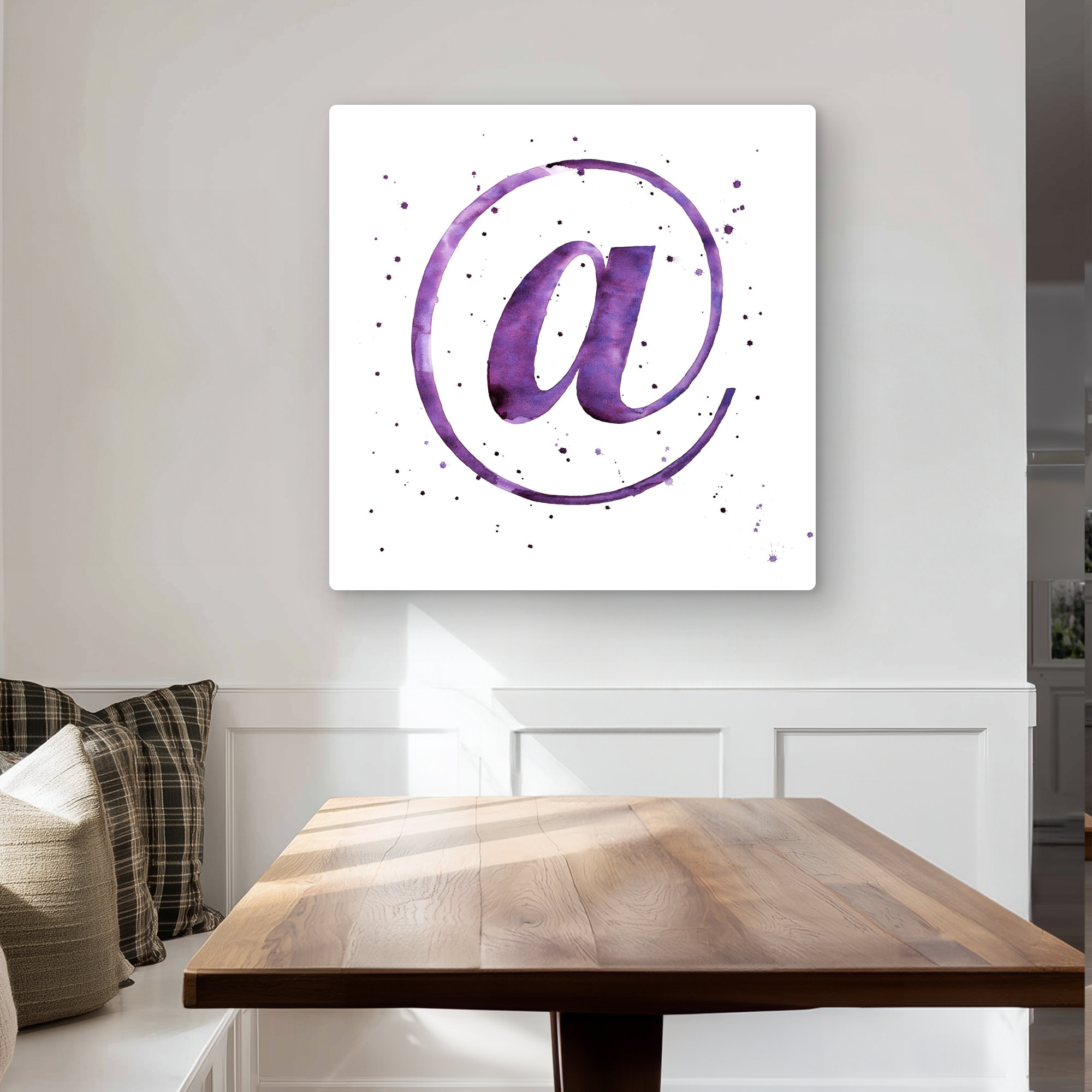 Begin Edition International Inc. At - Office Typo & Symbols Metal Print ...