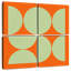 Collage demi-cercles Avery Mid-Century I-109097634