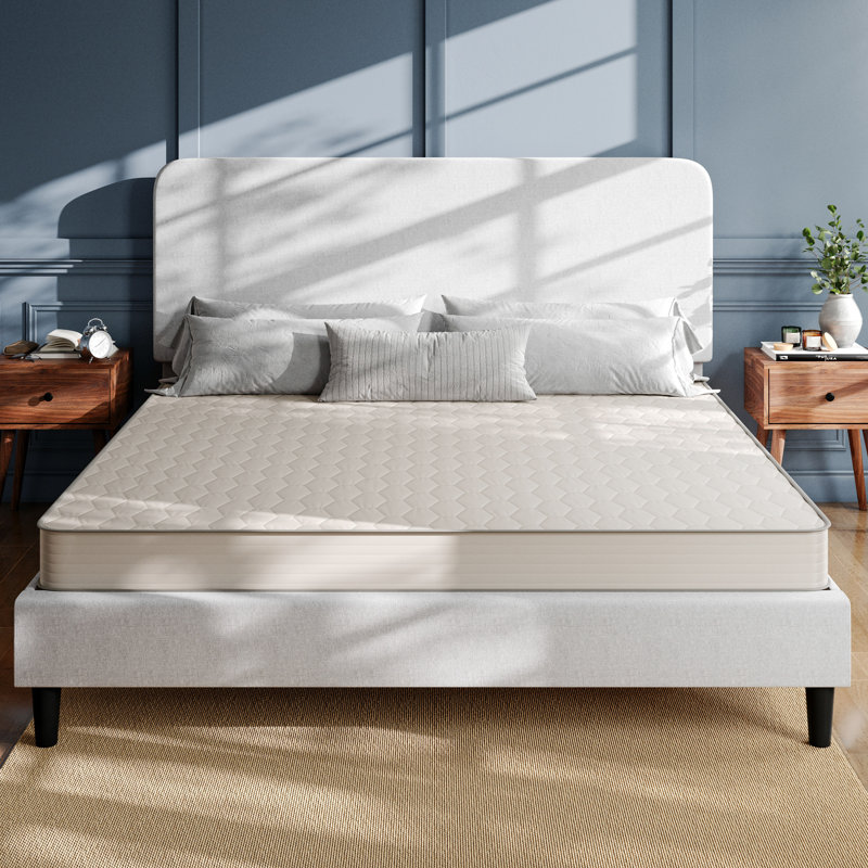 Hybrid Innerspring Mattress, Mattress In A Box - Premium Mattress, King, 6"