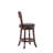 Analuz Swivel Upholstered Faux Leather Counter Stool with Solid Wood Frame-2143721969-2143725344